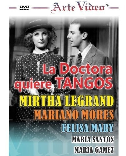 Imagen 1 de 1 de La Doctora Quiere Tangos - Mirtha Legrand - Dvd Original