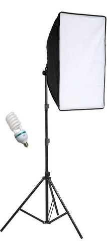 Kit Softbox 50x70 Iluminação Estúdio 150w Com Tripé 220v