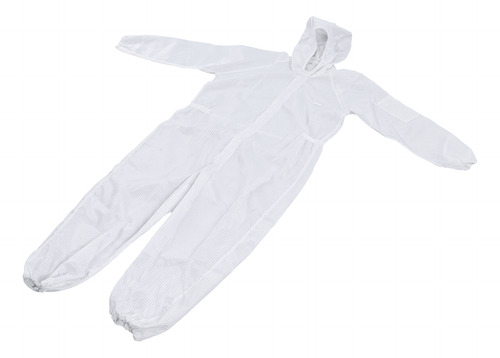 Overol Protector Hazmat De Poliéster Resistente A La Electri