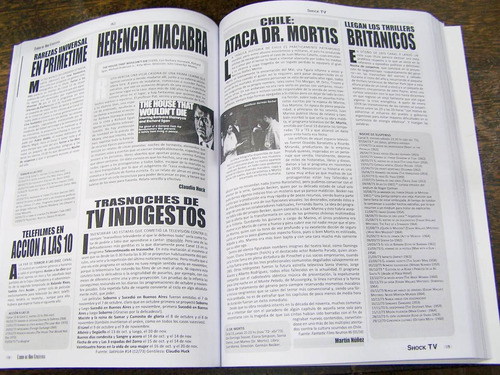 Imagen 4 de 6 de Shock Tv * Terror Y Suspenso * Libro De Oro De Cinefania