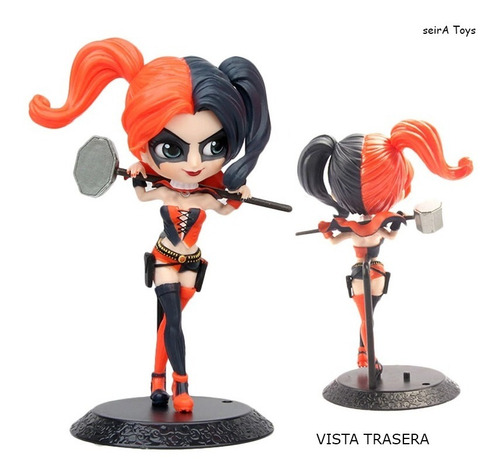 Dc Mini Figura Harley Quinn. 15 Cms. Batman, Joker, Guason.