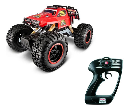  Rock Crawler 3xl Roja Control Remoto Coleccion Maisto Febo