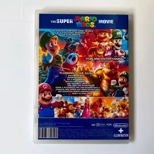 Dvd Super Mario Bros O Filme 2023 Sonic O Filme 2020 Elementos 2023 Dublado  e Legendado | Filme e Série Nintendo Nunca Usado 90754751 | enjoei