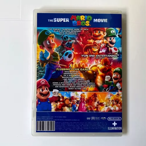 Dvd Filme: Super Mario Bros. O Filme (2023) Dublado E Leg