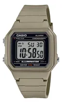 Comprar Reloj Casio W-217H-5AVDF | marrón digital | correa marrón claro | bisel marrón claro | marrón claro | fondo gris