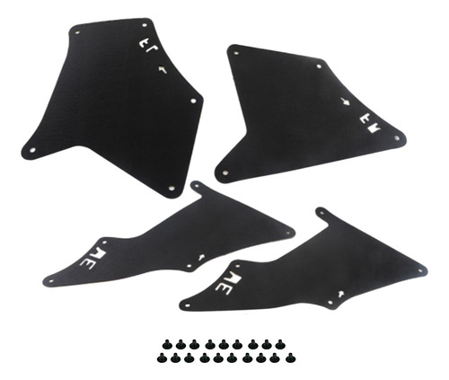 4 Piezas Guards Mud Flaps Reemplaza Compatible Con Toyota