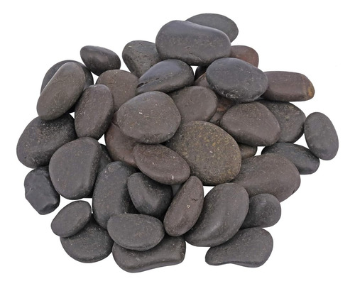 ~? Mookaitedecor 1 Lb Piedras En Bruto De Piedra Negra Natur