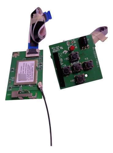 Botonera Y Wifi Para Tv Atvio Atv-50uhdr (Usado)