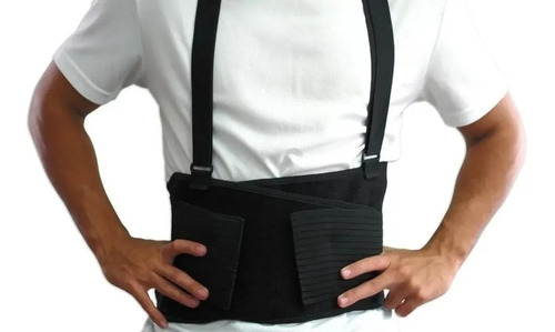 Imagen 7 de 8 de Faja Laboral Lumbar- Seguridad, Trabajo, Carga, Fuerza