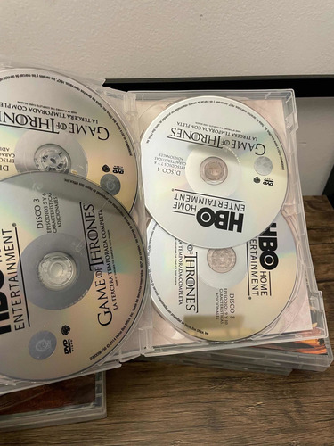 Paquete Game Of Thrones 1-5 Dvd Original (Usado)