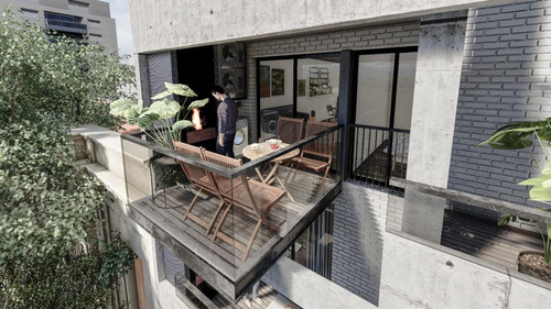 Imagen 2 de 6 de Monoambiente Divisible En Construcción