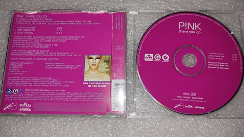 P!nk - 2 Cd's Singles Get The Party Started + There You Go (Usado)