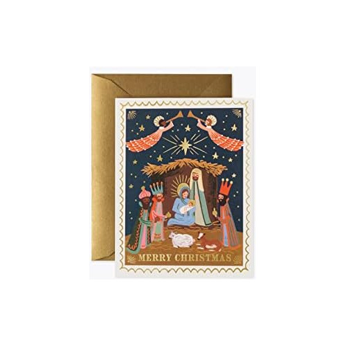 Conjunto De Tarjetas De Navidad Natividad, Juego De 8, ...