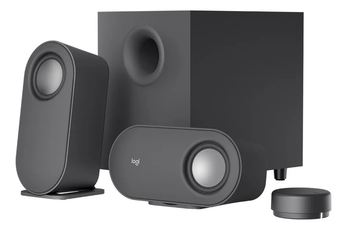 Parlantes Logitech Z407 Bluetooth Inalambrico Subwoofer Pc Color Negro