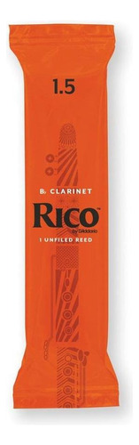 Palheta Rico P/ Clarinete 1,5 Rca0115