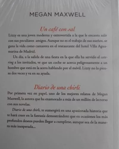 Un Café Con Sal. Diario De Una Chirli, De Megan Maxwell. Editorial Planeta En Español