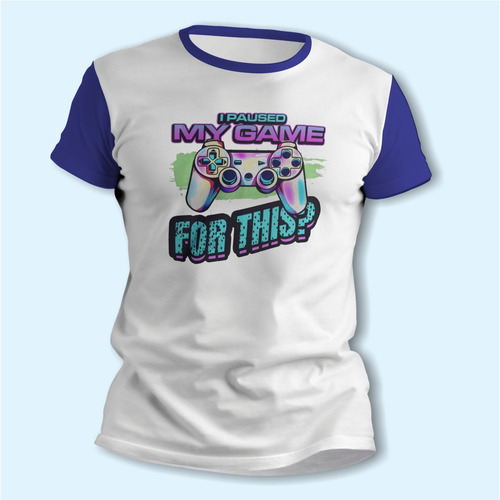 Remeras Gamer Estampados Originales Talles Adultos - 7508