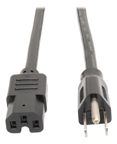 Tripp Lite Cable De Alimentación Resistente, 15a, 14awg (nem