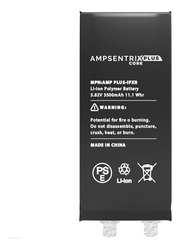 Bateria iPhone XR Ampsentrix (core Plus)