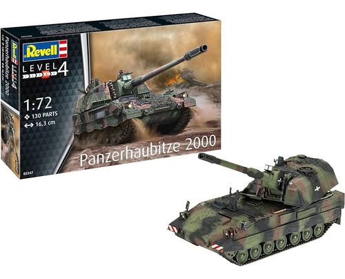 Panzerhaubitze 2000 Tank 1:72 Marca Revell