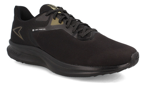 Zapatilla Escolar Hombre Power Harrow Racer Sc Repe Negro