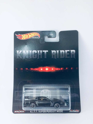 Hot Wheels Premium K.i.t.t. Super Pursuit Mode Knigth Rider