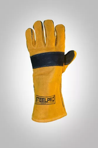 GUANTES SOLDADOR KEVLAR NARANJA