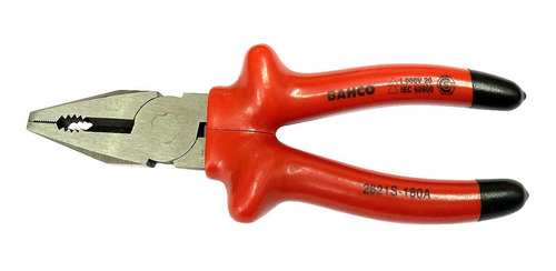 Pinza Universal Bahco 2621s-160a Aislada 1000v