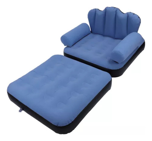 1 Sofa Cama Inflable Portatil Impermeable P/viajes Camping