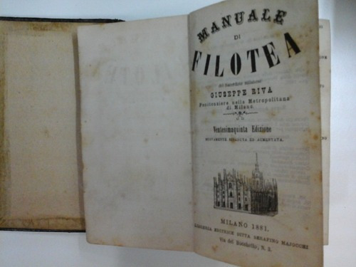 Manuale Di Filotea - Giuseppe Riva - 1881 (e50)