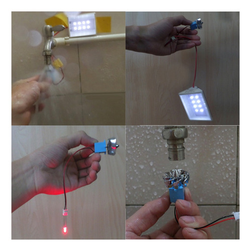 . 4x Microturbinas Eléctricas Generador De Agua Mini Motor