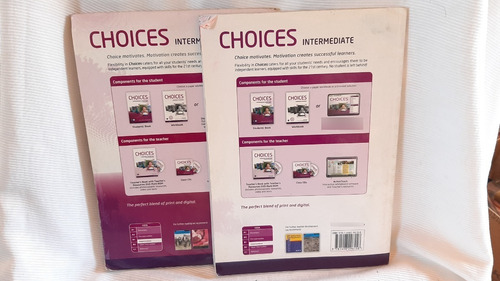 Imagen 2 de 9 de Choices Intermediate Student's + Work Book Pearson