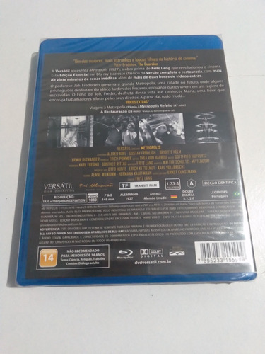 Imagem 2 de 2 de Blu Ray Metropolis