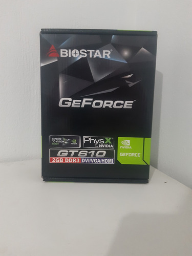 Tarjeta De Video Biostar Nvidia Geforce Gt610