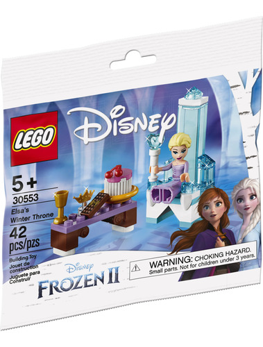 Lego Disney Frozen Ii Trono De Invierno De Elsa 30553