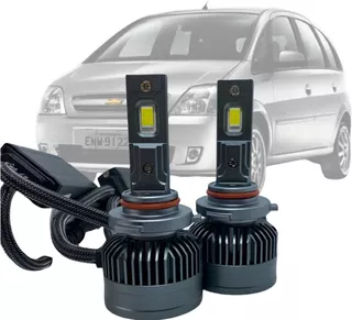 Kit Super Led 20000lm Farol Alto Chevrolet Merita Todos Anos