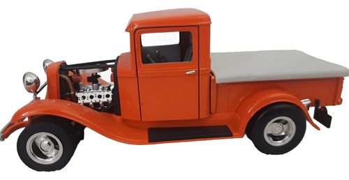 Miniatura Ford Pick-up Pro Street 1934 - Road Signature 1:18 Laranja (Usado)