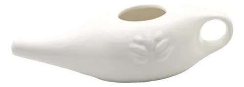Olla Neti Cerámica For Limpieza De Nariz, 250ml, Para