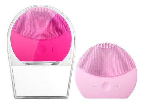 Cepillo De Limpieza Facial Sónico Usb + Funda Extra Silicona