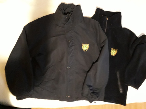 Campera Colegio Northlands Con Poler (usar Separado/junto)