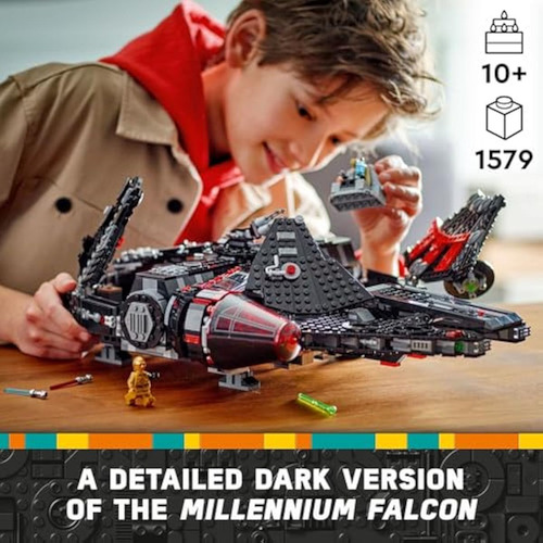 Nave Estelar Construible Lego Star Wars El Halcón Oscuro,