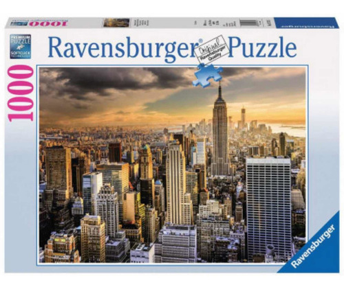 Rompecabezas Ravensburger Majestuosa Nueva York 1000 Puzzle