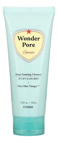 Deep Foaming Cleanser Etude House Wonder Pore de 150g