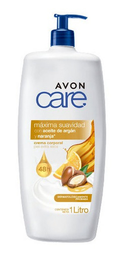 Avon Care Máxima Suavidad Con Aceite De Argán Crema Corporal