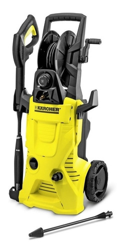 Imagen 1 de 2 de Hidrolavadora eléctrica Kärcher Home & Garden K4 Premium Car 16018710 amarilla/negro con 1800psi de presión máxima 127V - 60Hz