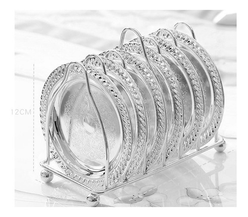 Soporte De Exhibición Para Estante De Platos, Mini Plata