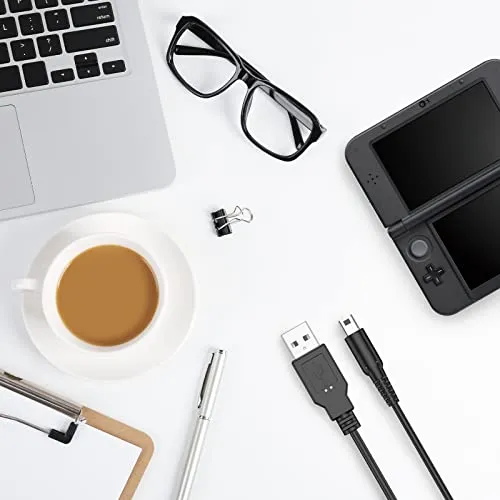 Pack De Cable Usb De 4 Pies Para Nintendo 3ds Y 2ds