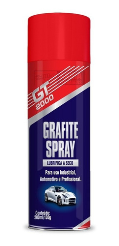 Grafite Spray M500 Lubrificante Fechadura Vidro Porta Carro