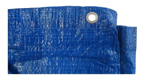 Imagem 6 de 6 de Lona Pesada 5x4 Azul Starfer Reforçado P/ Forrar Carro, Moto
