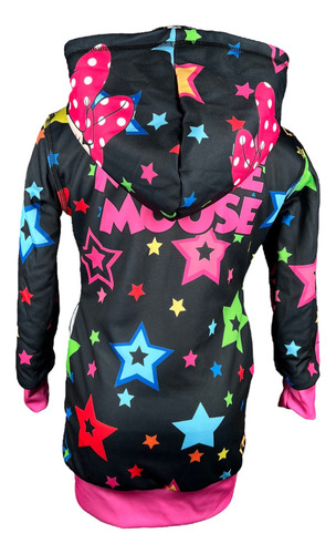 Sudadera Niña Mickey Mouse Y Minnie Mouse